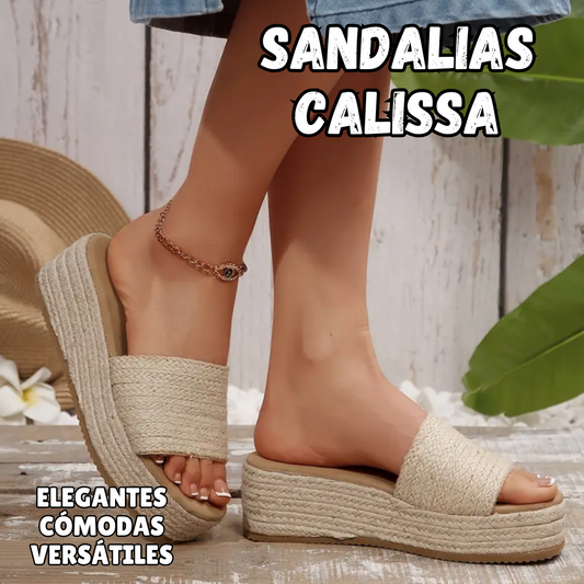 Calissa Sandali ortopedici in erba sparto
