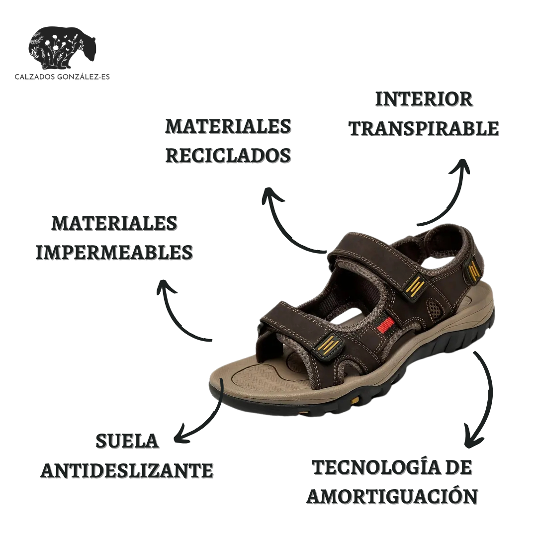 ClimaWalk: Sandali ortopedici in pelle