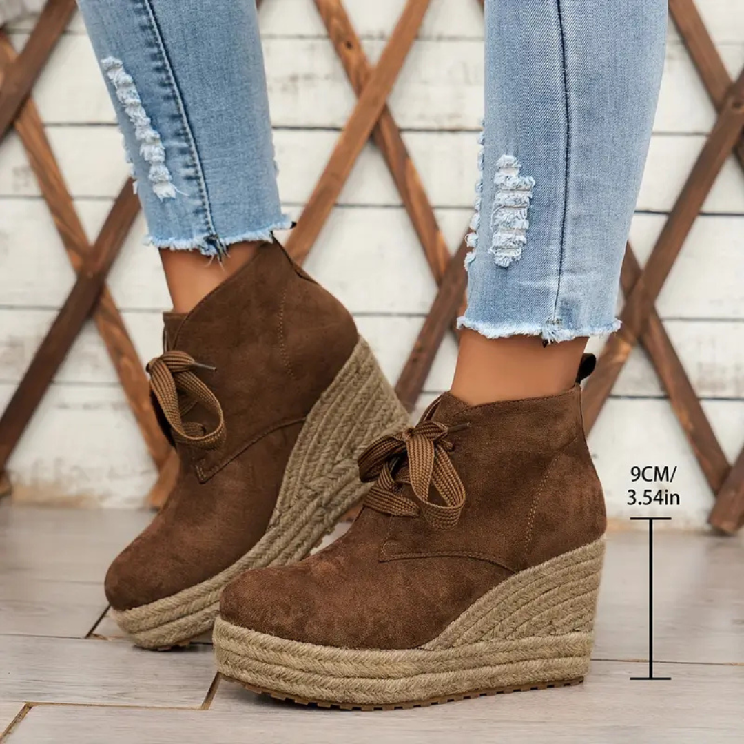 Malva: zeppe ortopediche alla moda per le espadrillas