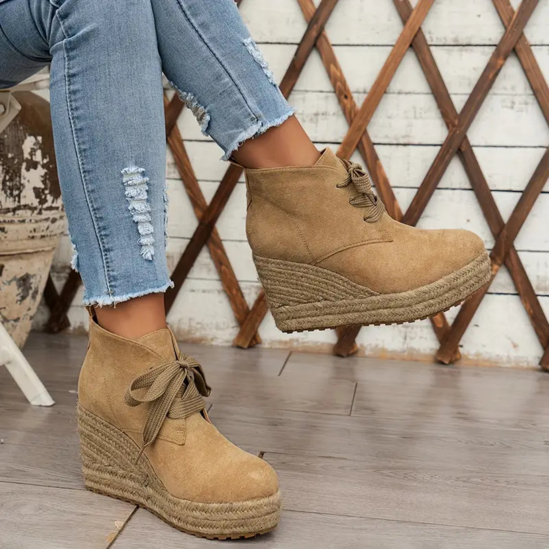 Malva: zeppe ortopediche alla moda per le espadrillas