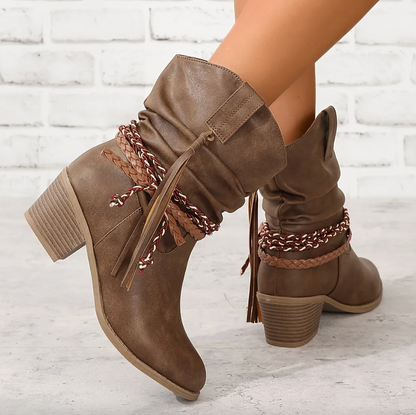 BohoBoots | Stivali ortopedici con tacco stile boho