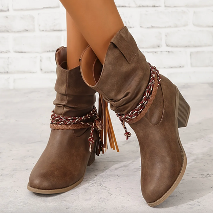 BohoBoots | Stivali ortopedici con tacco stile boho