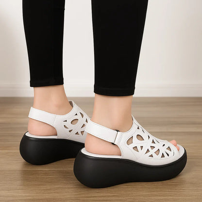 April™ | Sandali ortopedici con plateau