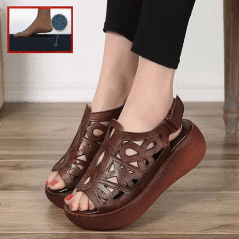 April™ | Sandali ortopedici con plateau